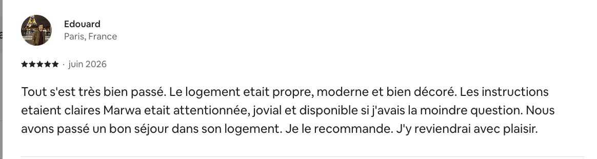 Avis voyageur